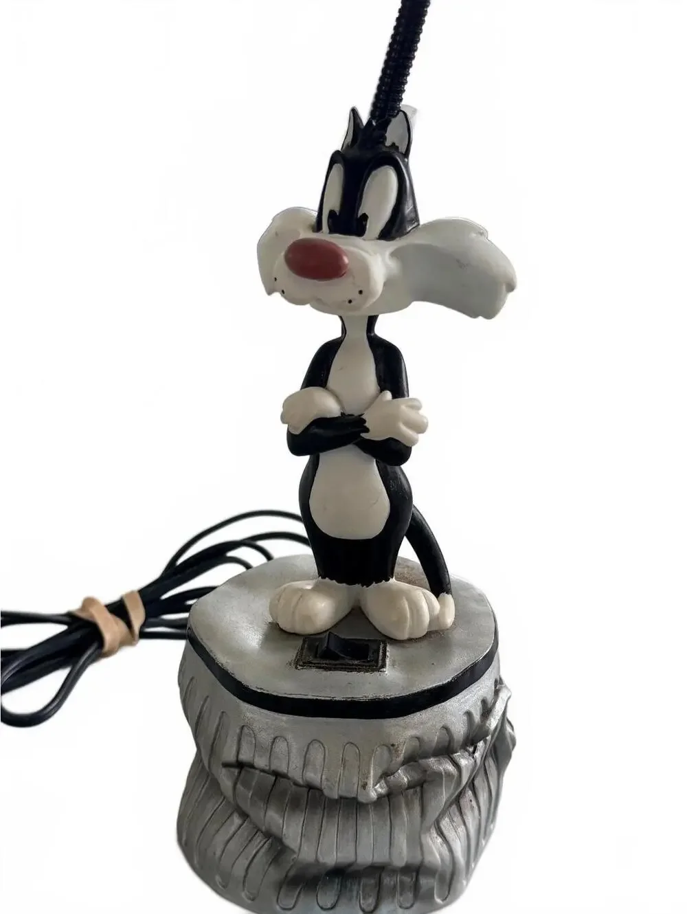 1996 Warner Bros Sylvester Cat Desk Lamp